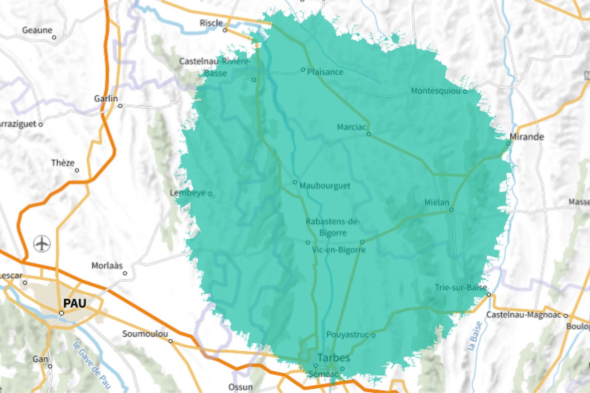 Offre -22% - Carte des communes